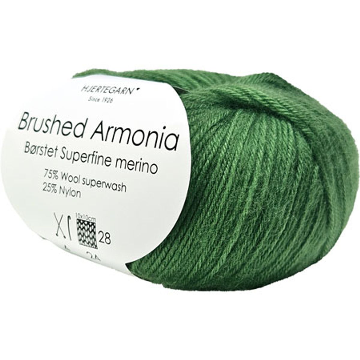 Brushed Armonia Børstet Superfine Merino Uldgarn Fv 0119 Forårsgrøn