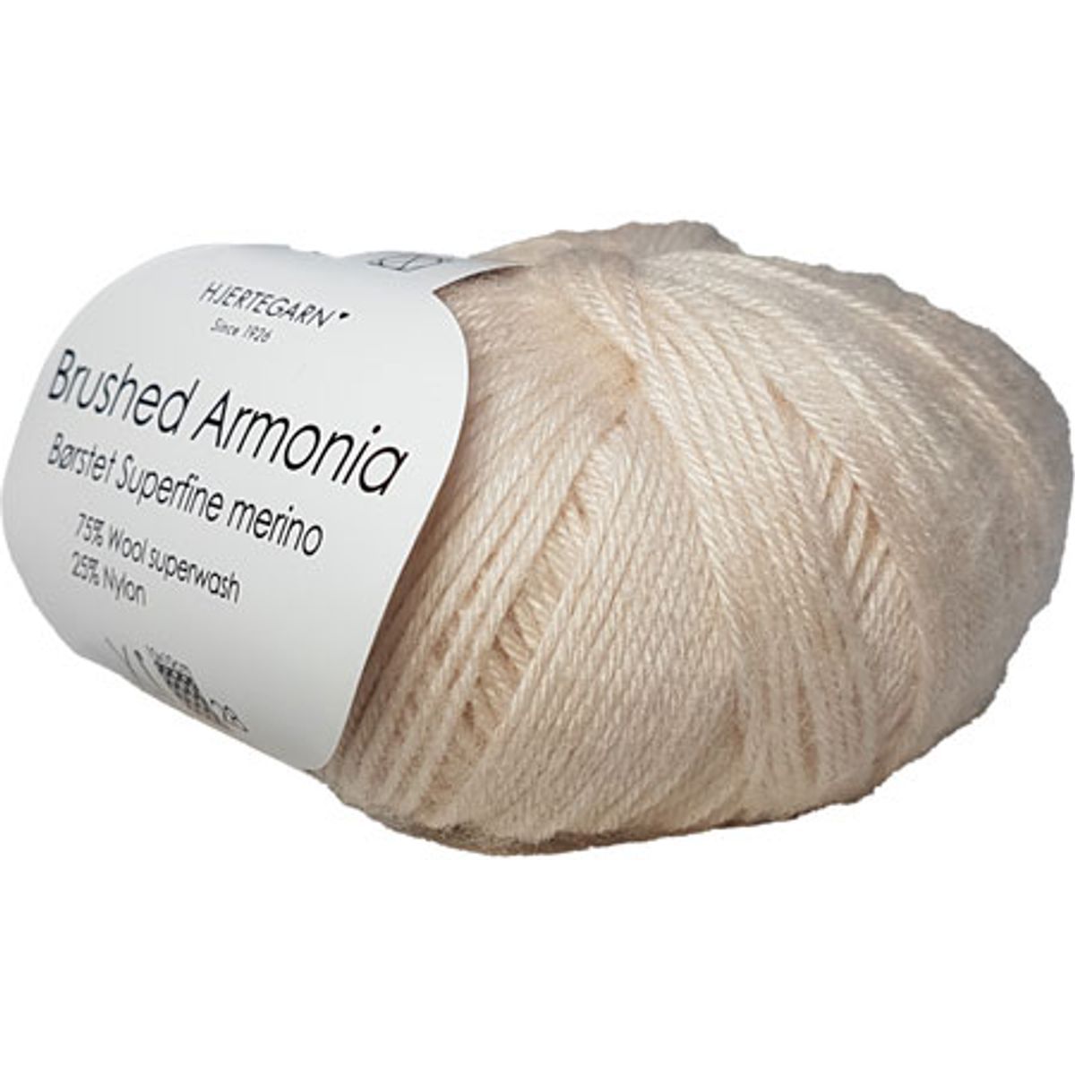 Brushed Armonia Børstet Superfine Merino Uldgarn Fv 4150 Lys Beige