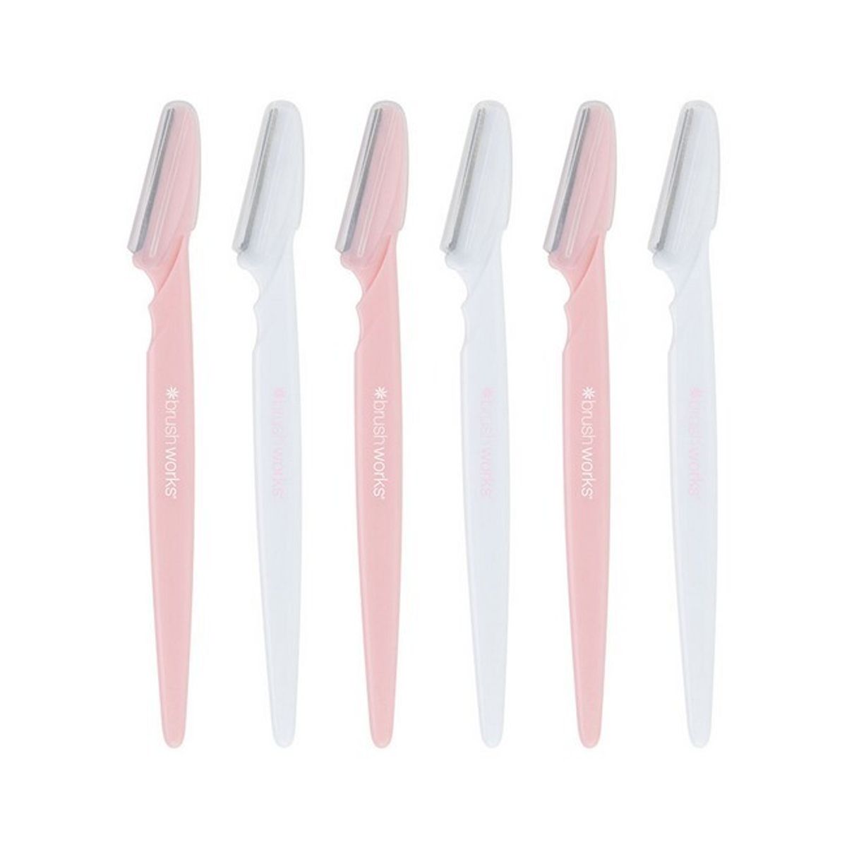 BrushWorks - Angled Dermaplaners - 6 stk