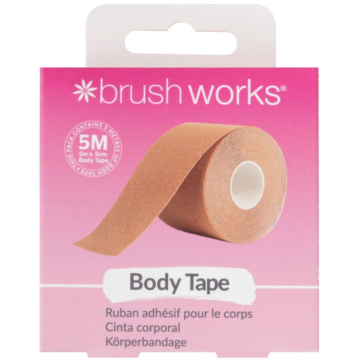 Brushworks Body Tape 5 m x 5 cm