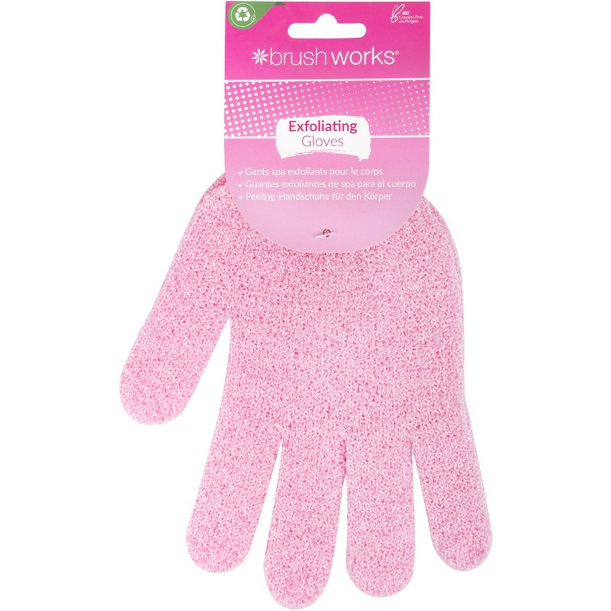 Brushworks Exfoliating Gloves