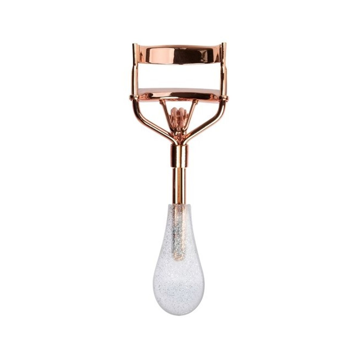 BrushWorks - Eyelash Curler Rosa Gold Glitter