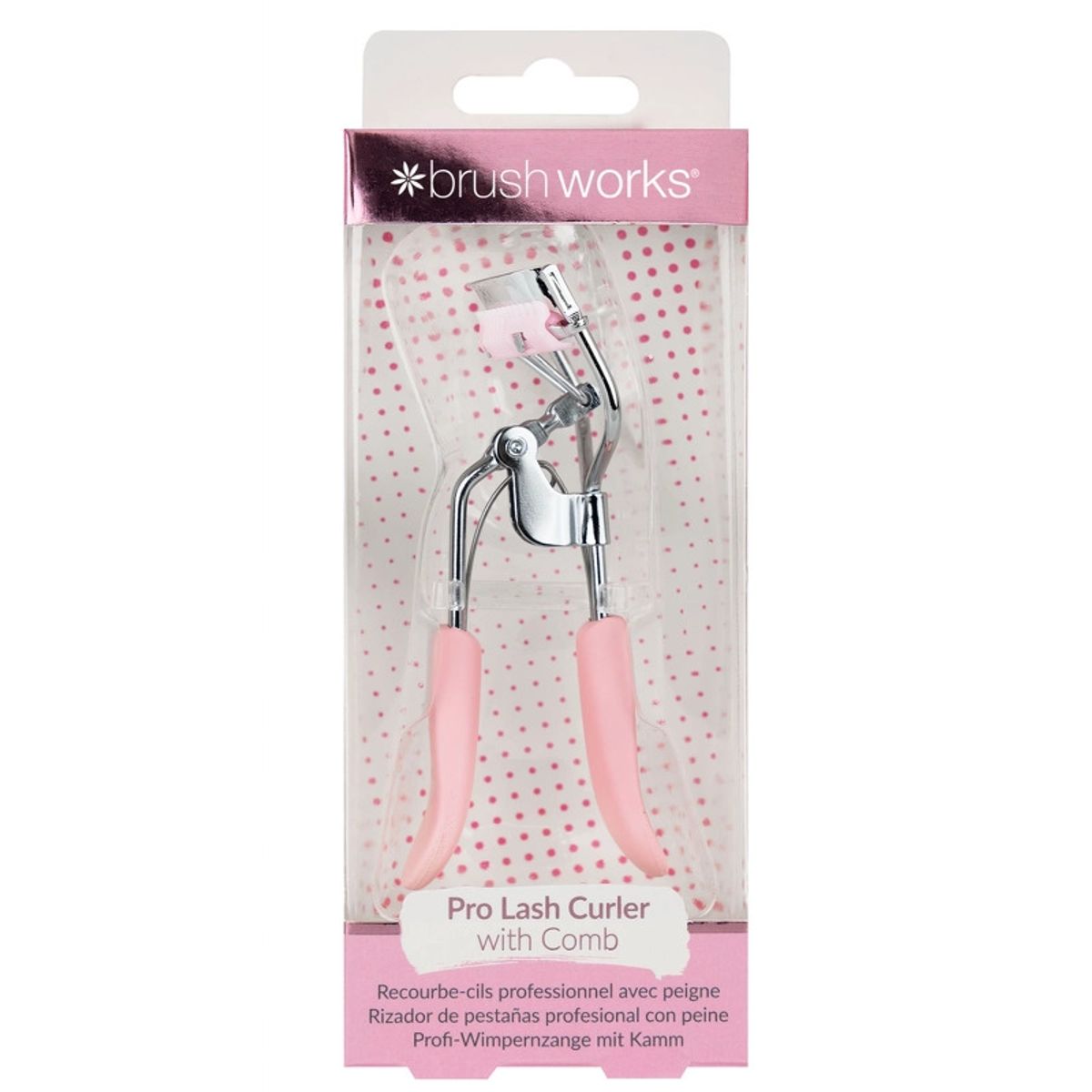 Brushworks Pro Lash Curler with Comb