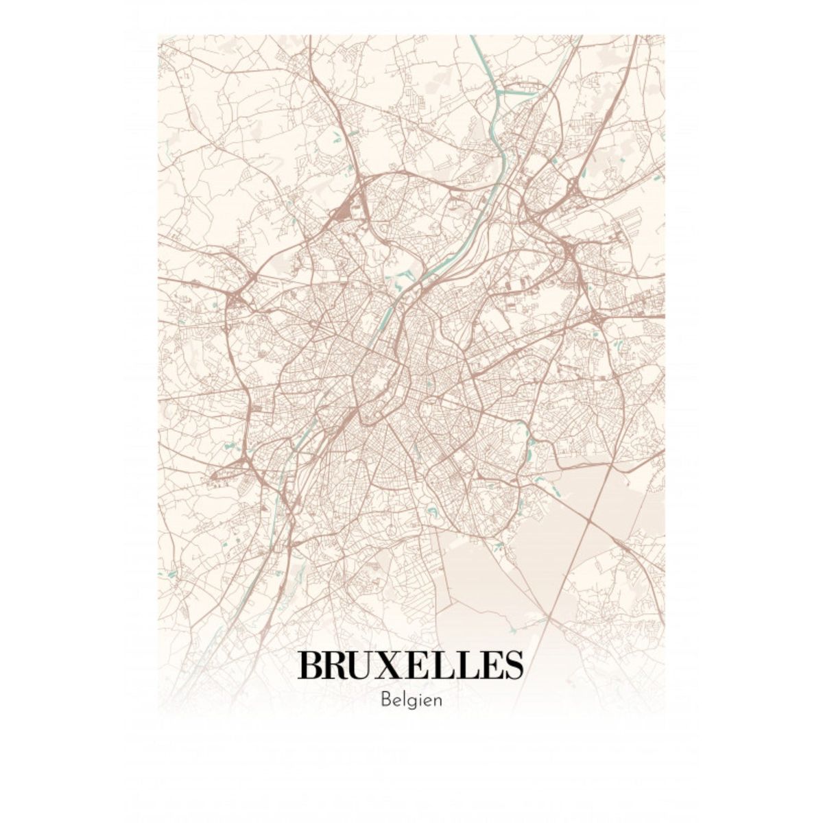 Bruxelles - Belgien 35x50 cm (B3)