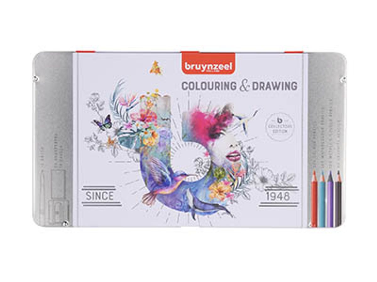 Bruynzeel colour & drawing - 70 stk. (co...