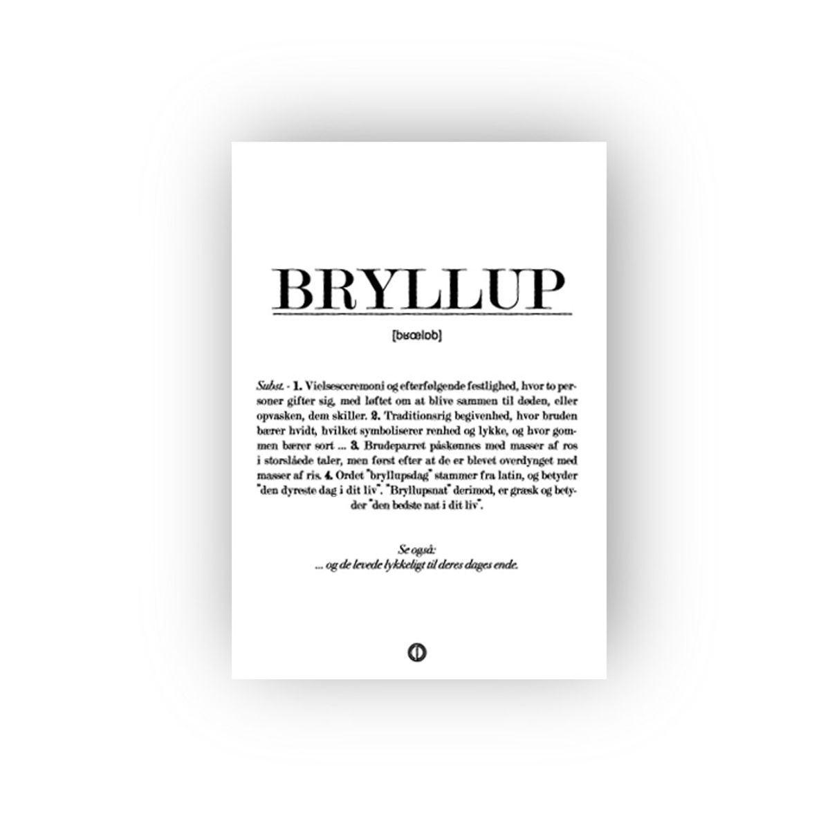 BRYLLUP