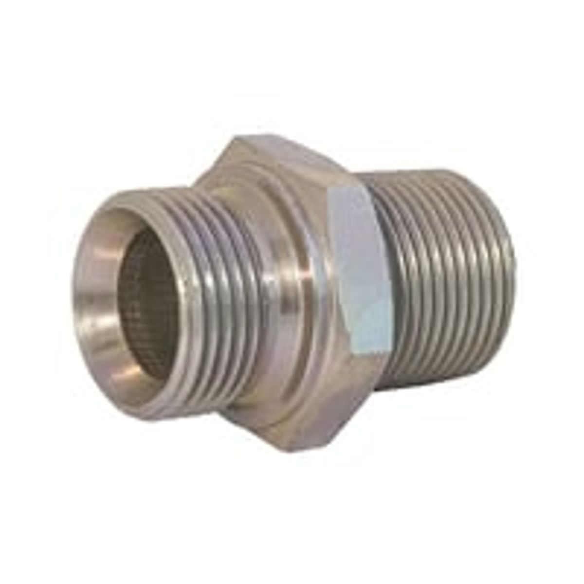 Brystnippel 1/2" BSPP x 1/2" NPT