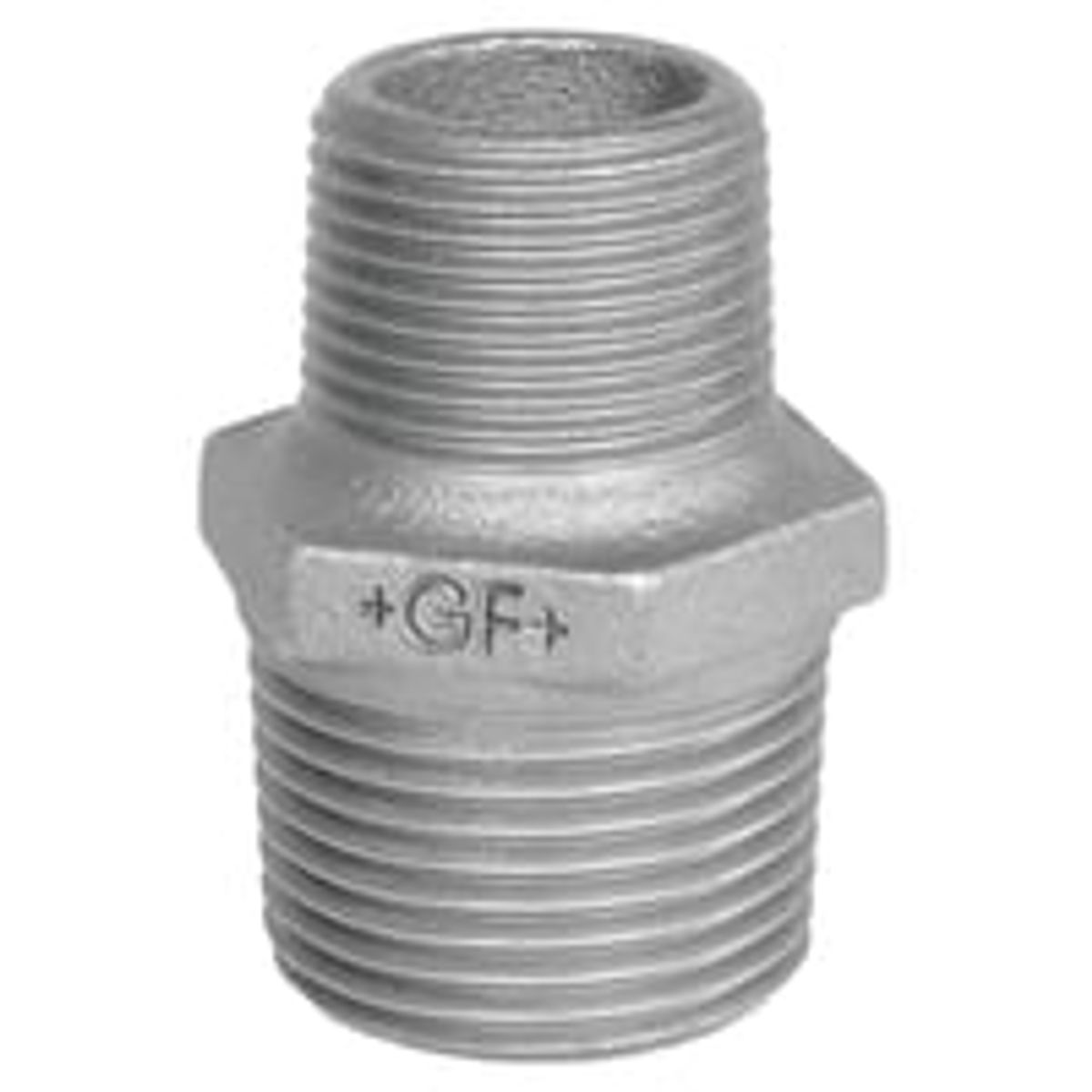 Brystnippel 3/4-1/2'' galvaniseret