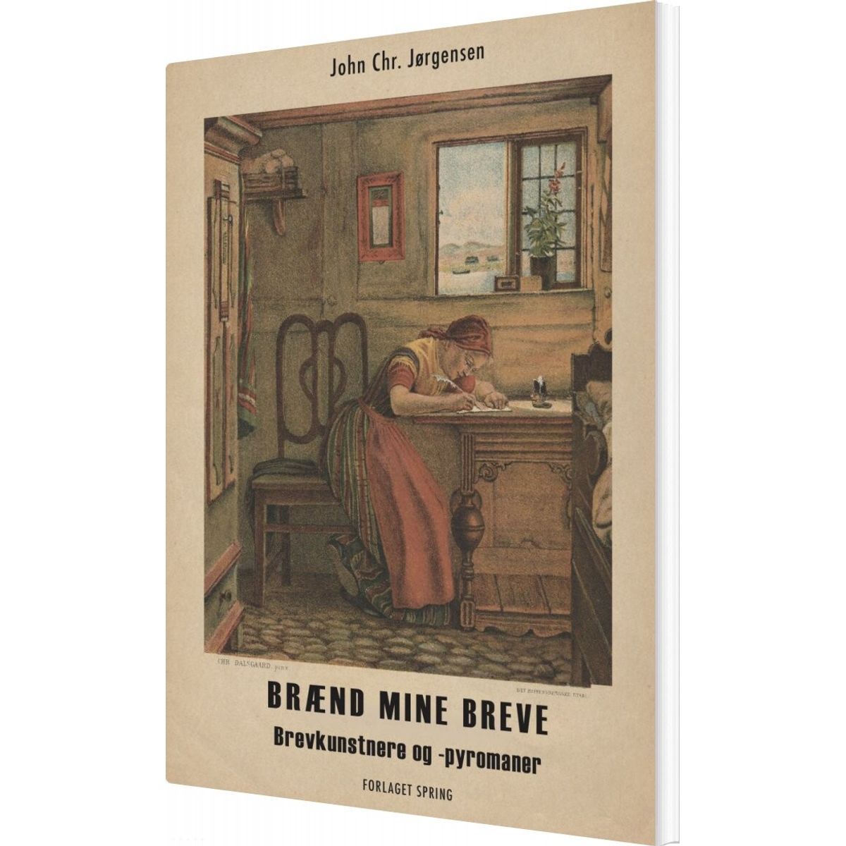 Brænd Mine Breve. Brevkunstnere Og -pyromaner - John Chr. Jørgensen - Bog