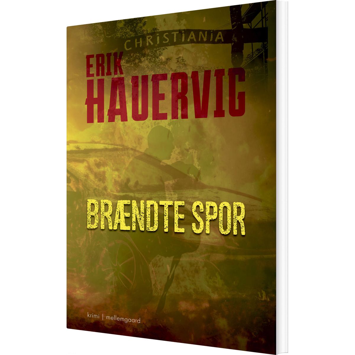 Brændte Spor - Erik Hauervig - Bog