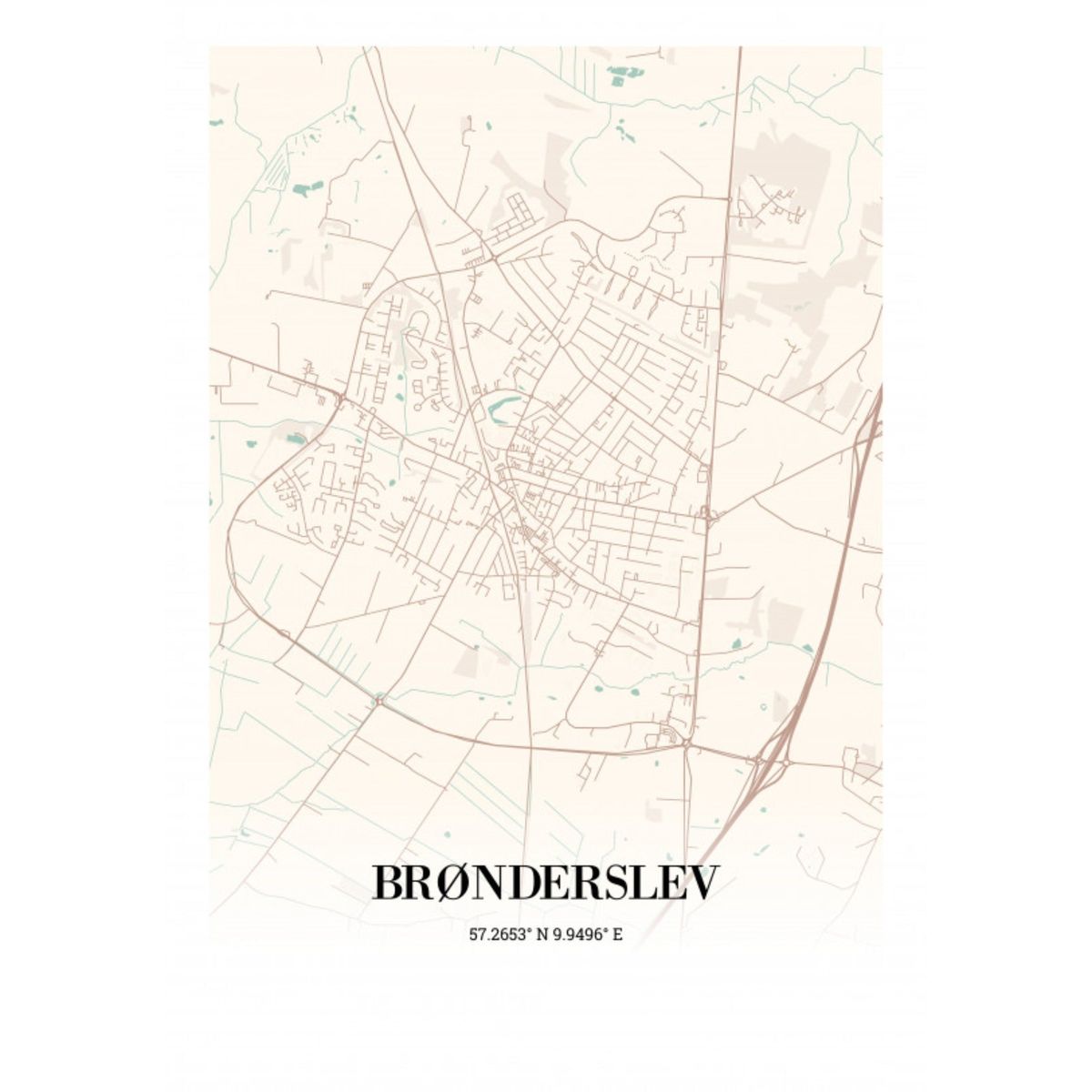 Brønderslev 21x30cm (A4)