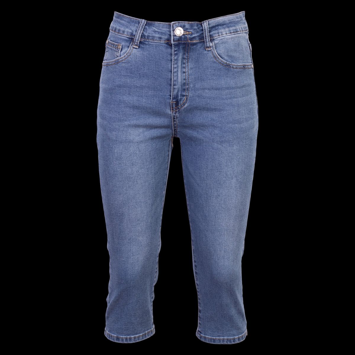 BS Jeans Dame Capri - Denim - 36