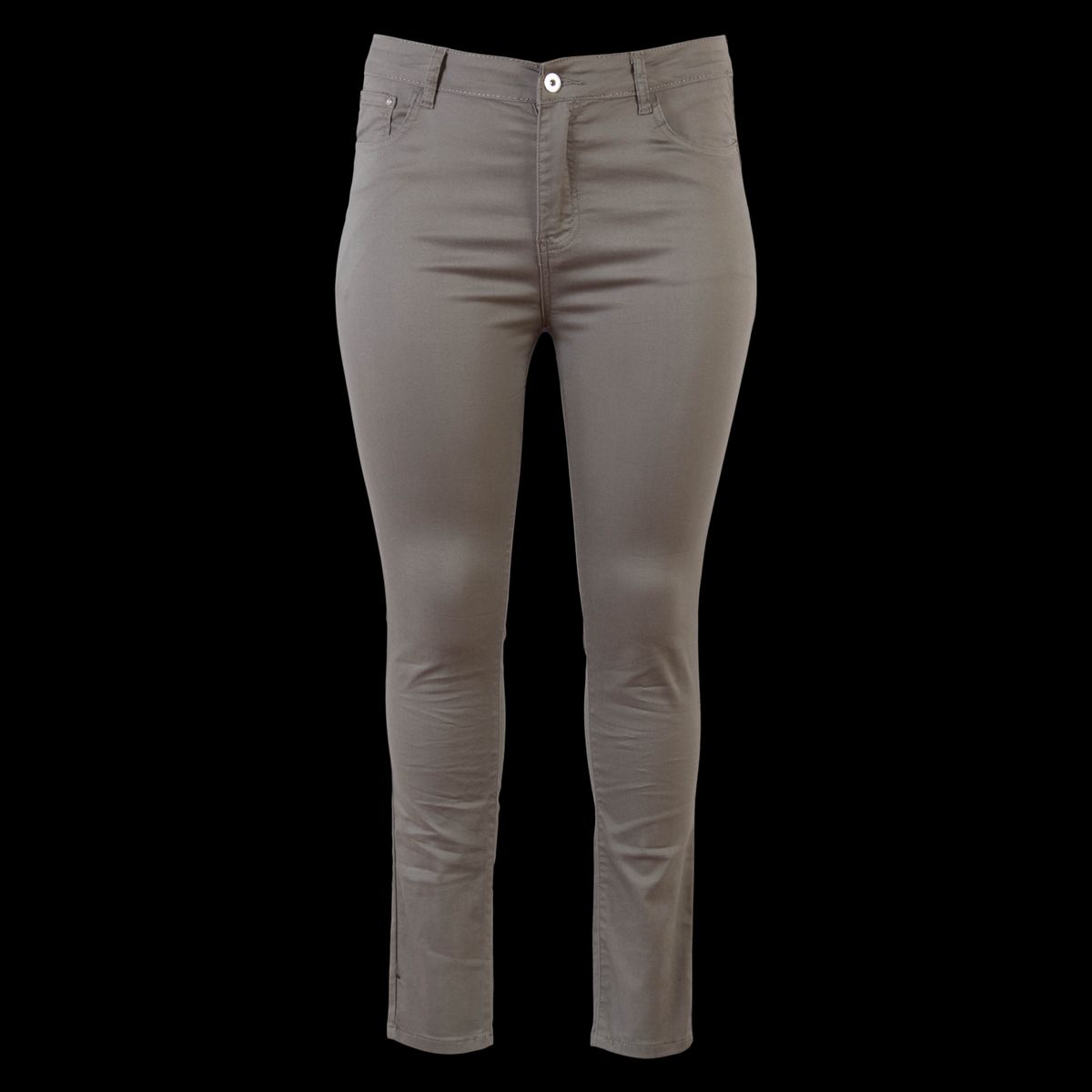 BS Jeans Dame Jeans - Khaki - 42