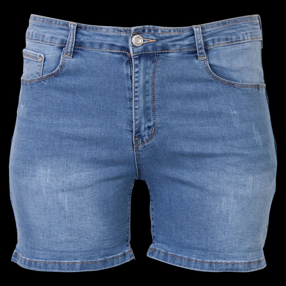 BS Jeans Dame Shorts - Denim - 44