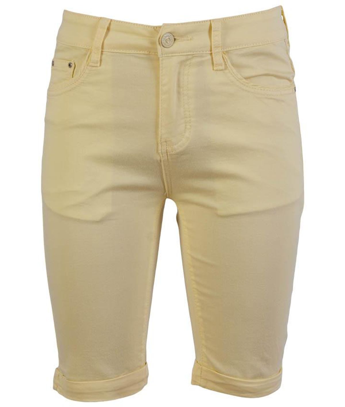 BS Jeans Dame Shorts - Yellow - 36