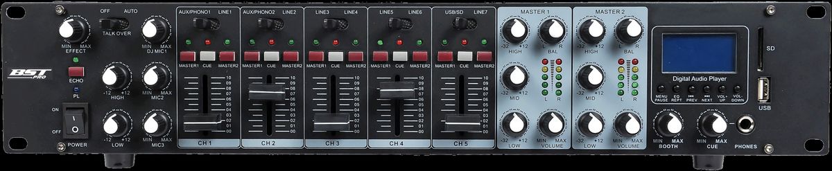 BST MX56U Rack mixer