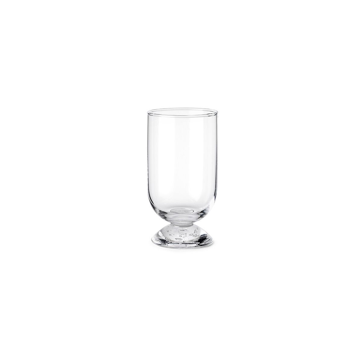 Bubble Glass Water Tall, plain top fra Louise Roe