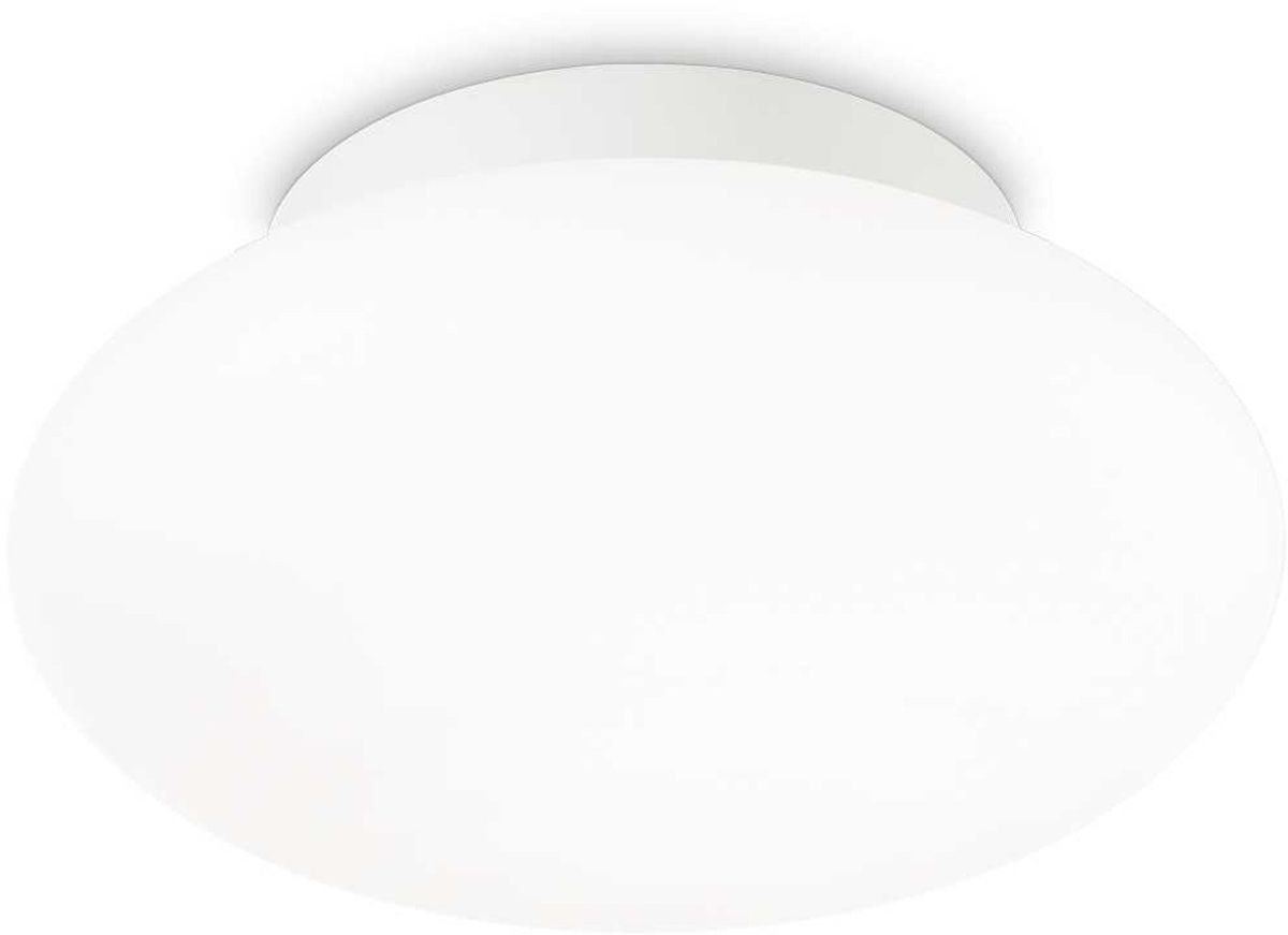 Bubble, Udendørs loftslampe, E27 max 1 x 60W, E27, hvid, aluminium, metal, plast, Ø335xH170mm