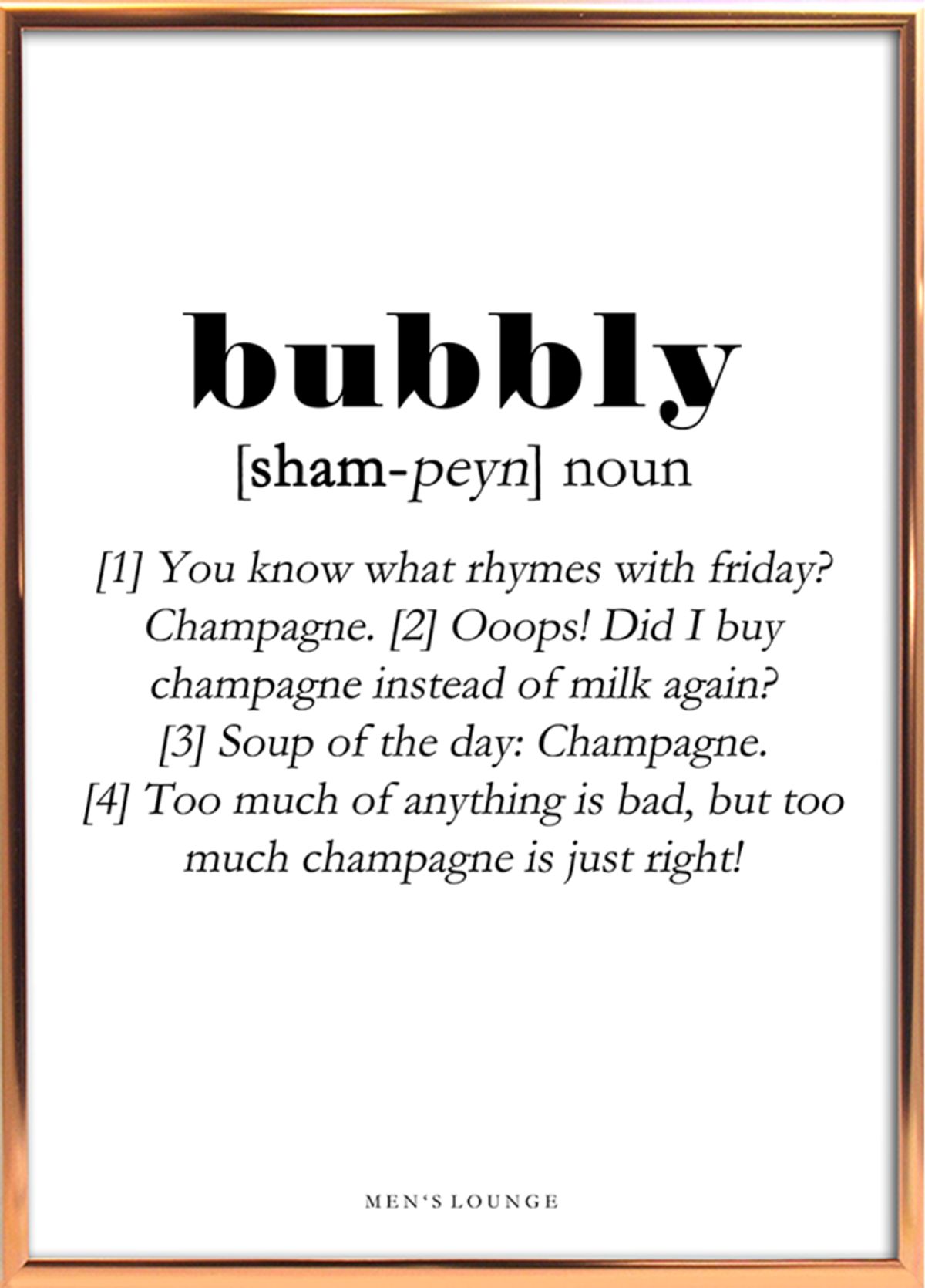 Bubbly A4