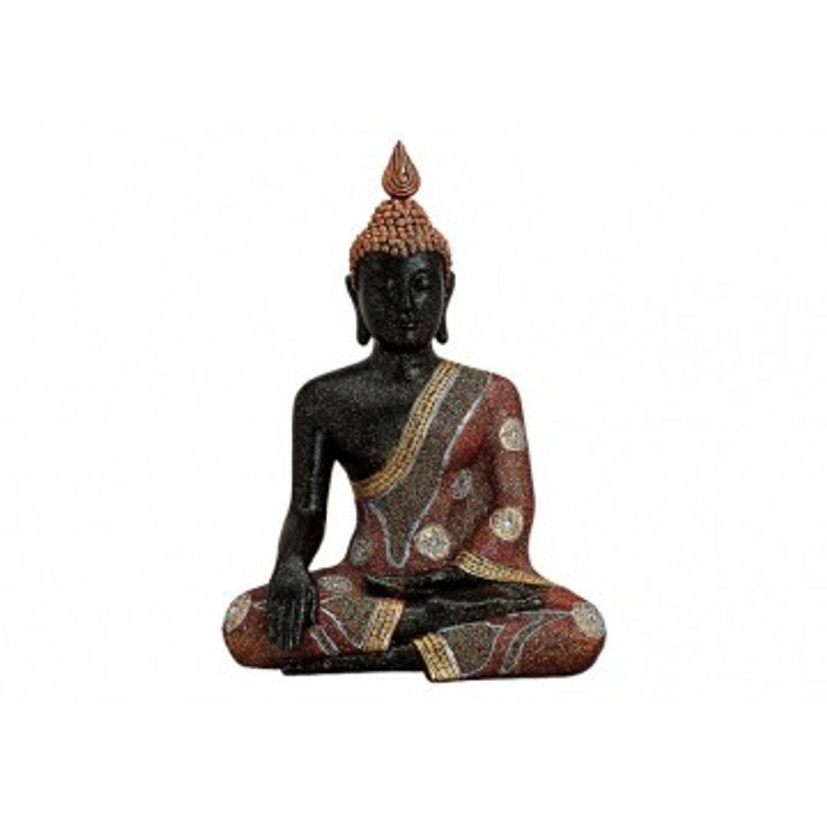 Buddha Bhumisparsa Mudra 47cm - Thailanske Buddha statuer - GodKarmaShop