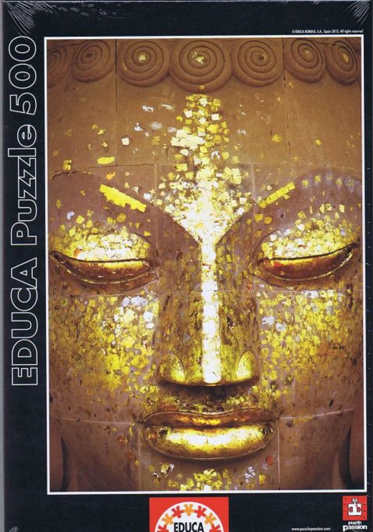 Buddha Golden Face - 500 brikker