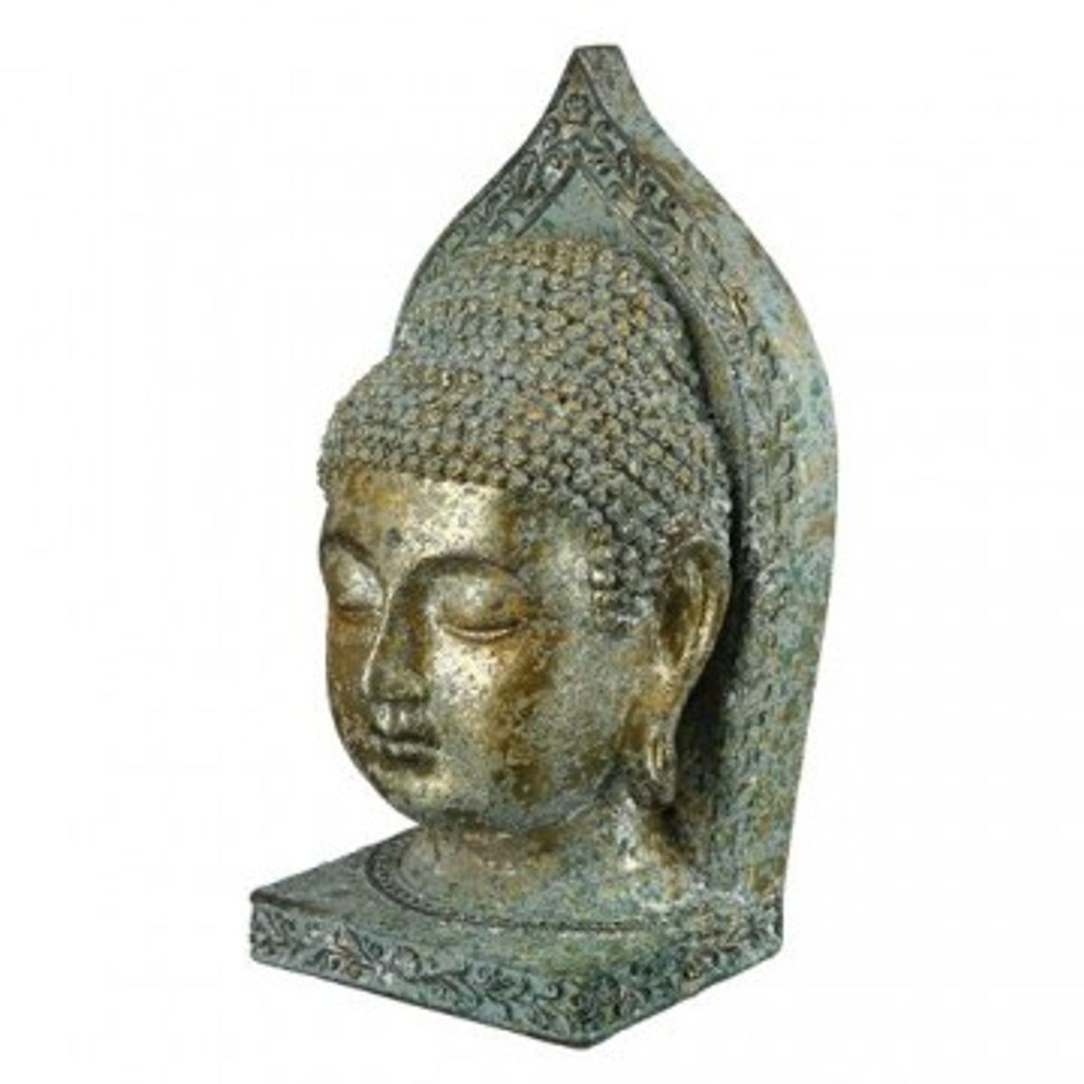 Buddha hoved bogstøtte - Buddha statuer generelt - GodKarmaShop