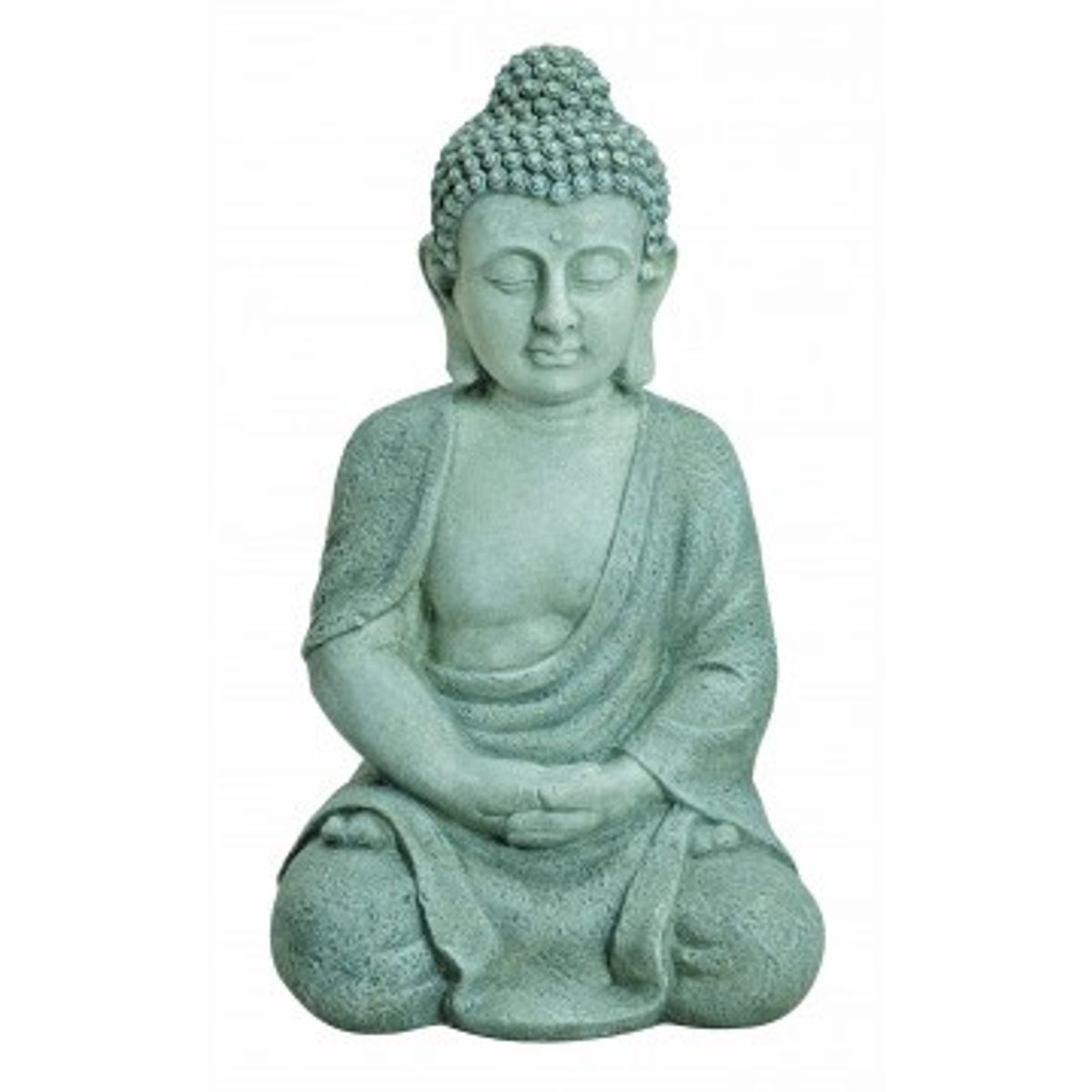 Buddha I Grå 47 cm - Buddha statuer generelt - GodKarmaShop