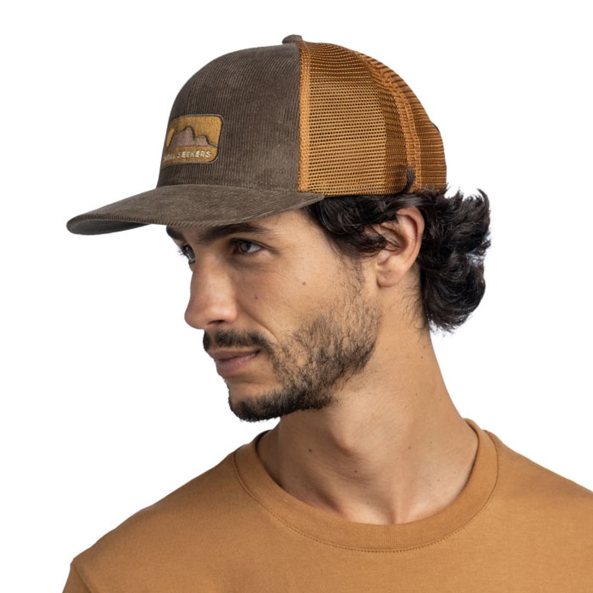 Buff Explore Trucker Cap, rhoes Brun - Baseball cap, kasket