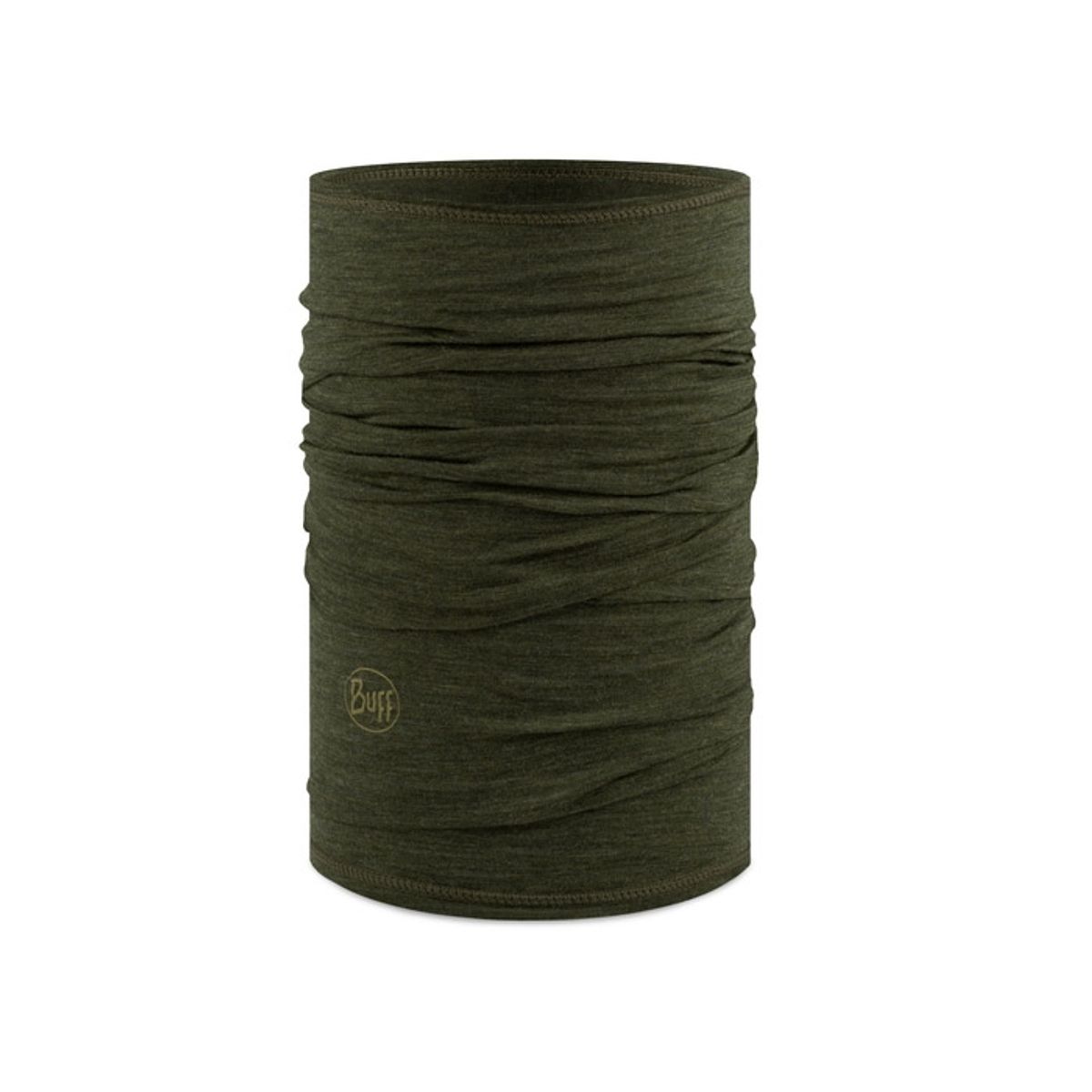 Buff Midweight Merino wool halsedisse-solid bark - Buff og lign.