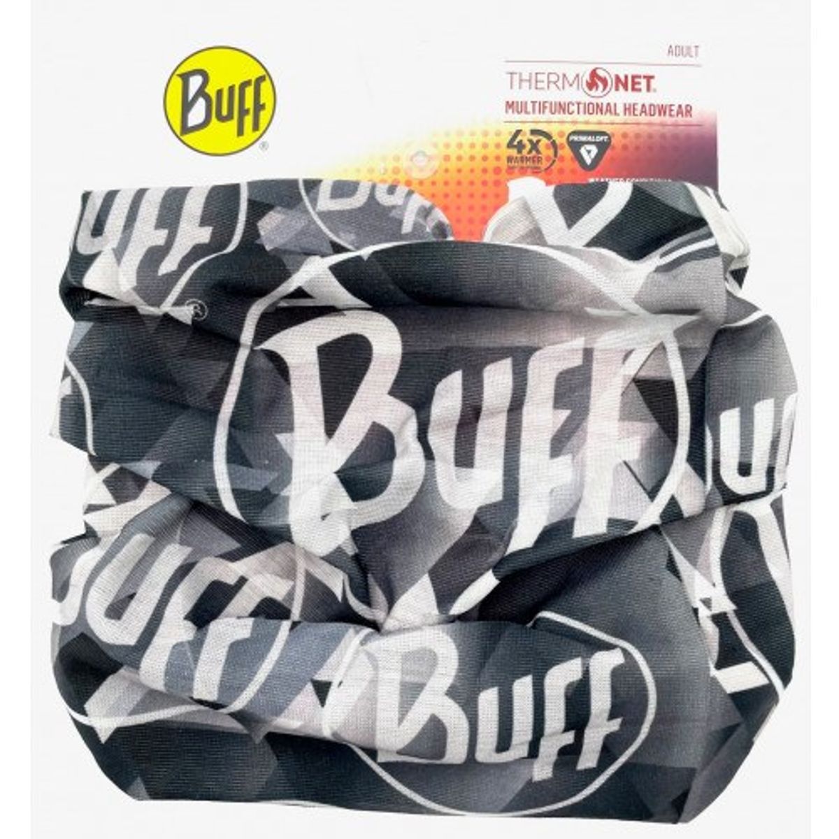 Buff Thermonet Logo Grey