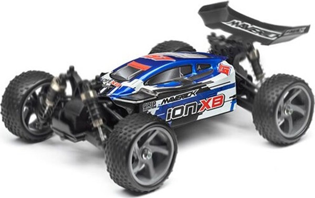 Buggy Painted Body Blue With Decals (ion Xb) - Mv28066 - Maverick Rc