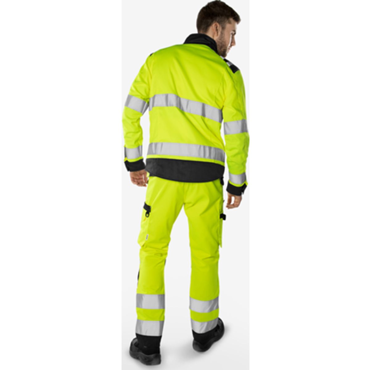 Bukser kl.2 HiVis Green D96