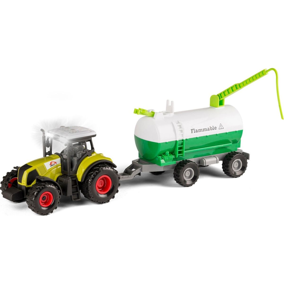 Bull - Tractor With Large Trailer 1:32, Assorted (41856)