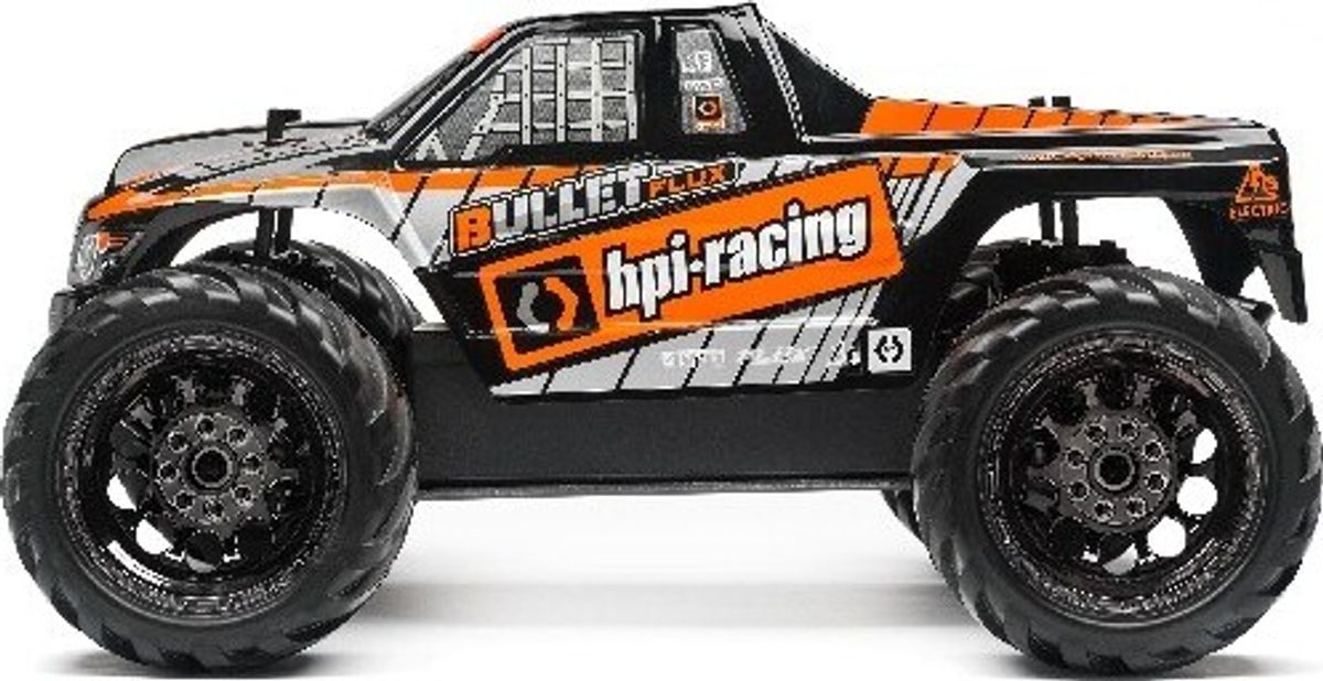 Bullet Mt Clear Body W/ Nitro/flux Decals - Hp115515 - Hpi Racing