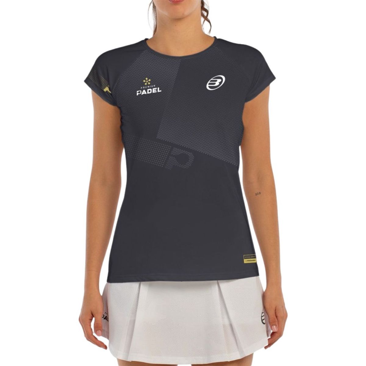 Bullpadel Afore Women T-shirt Charcoal