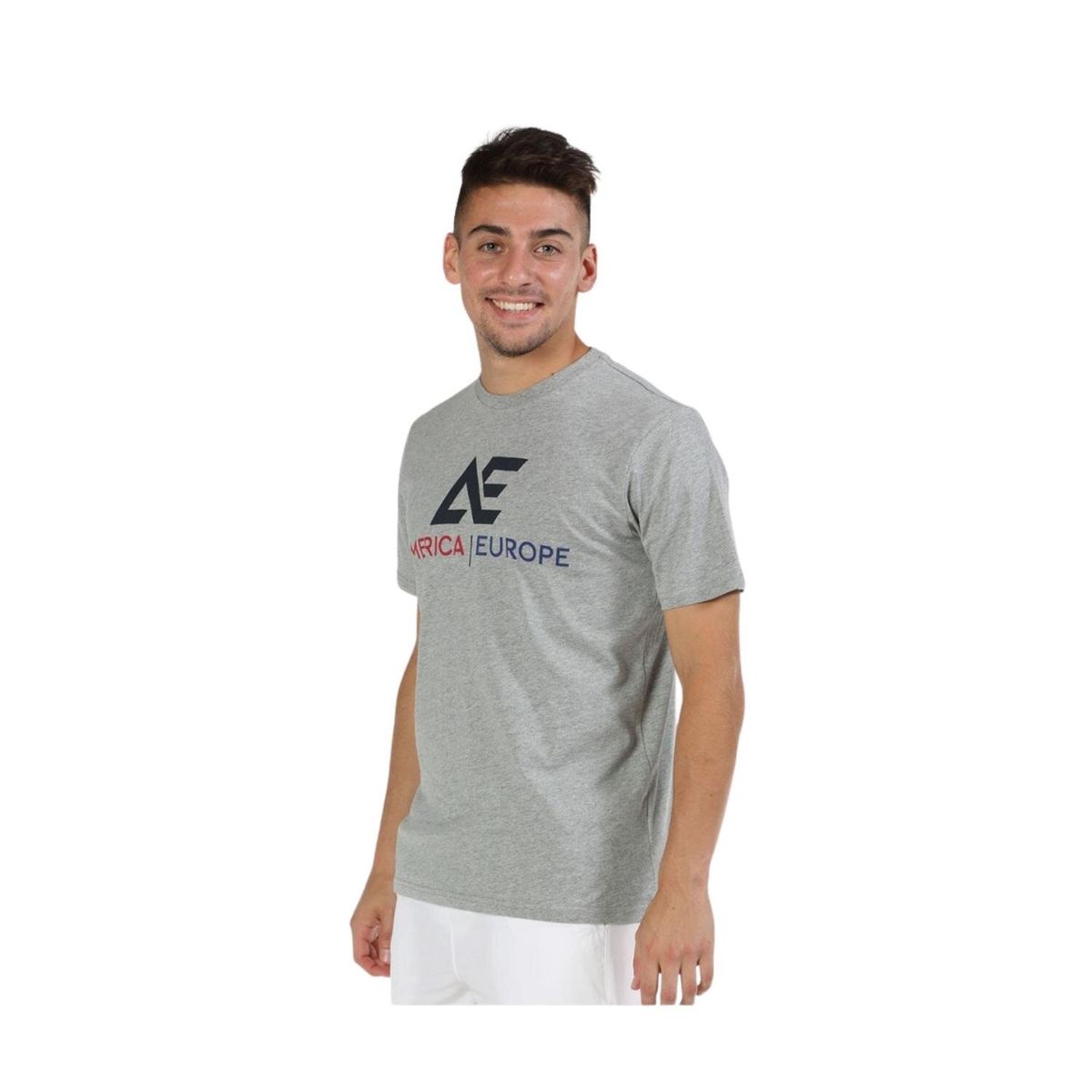 Bullpadel Hacari T-shirt Gris Medio Vigore