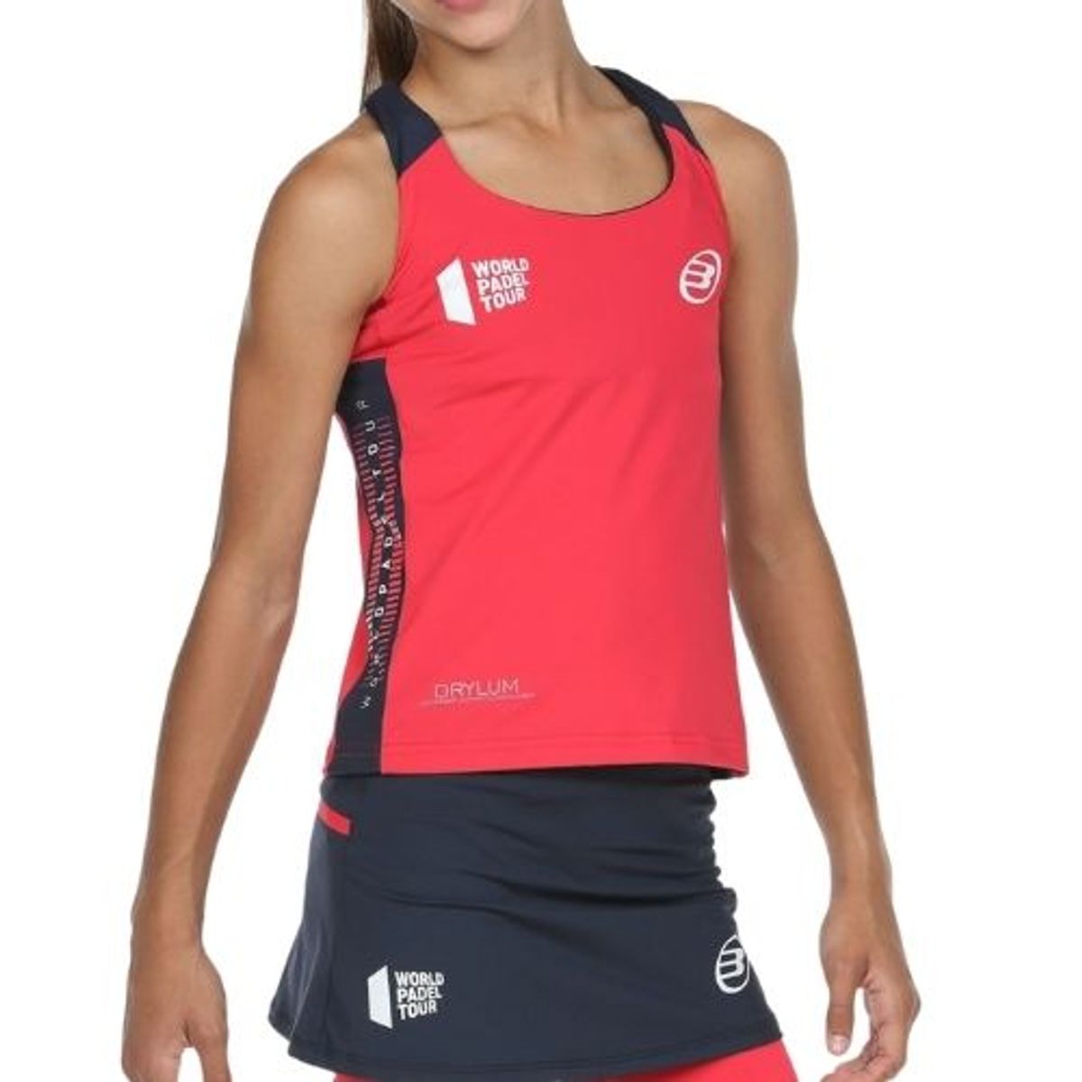 Bullpadel Ravolta Junior Tanktop Carmesi Flour