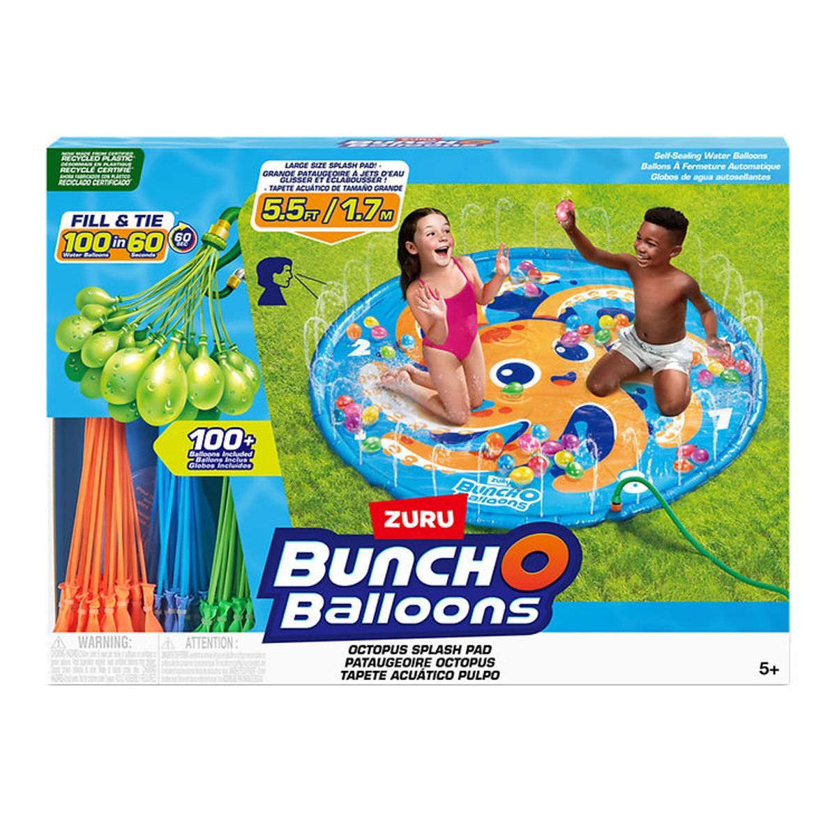 Bunch O Balloons Vandlegetøj - Octosplash Pad m. 100+ Vandballon