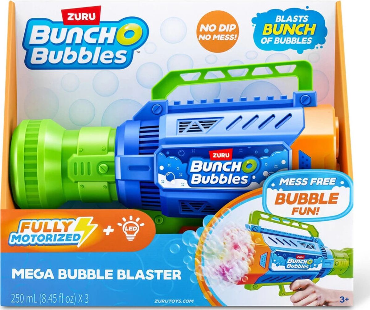 Bunch O Bubbles - Mega Bubble Blaster Sæbeboble Pistol - S1