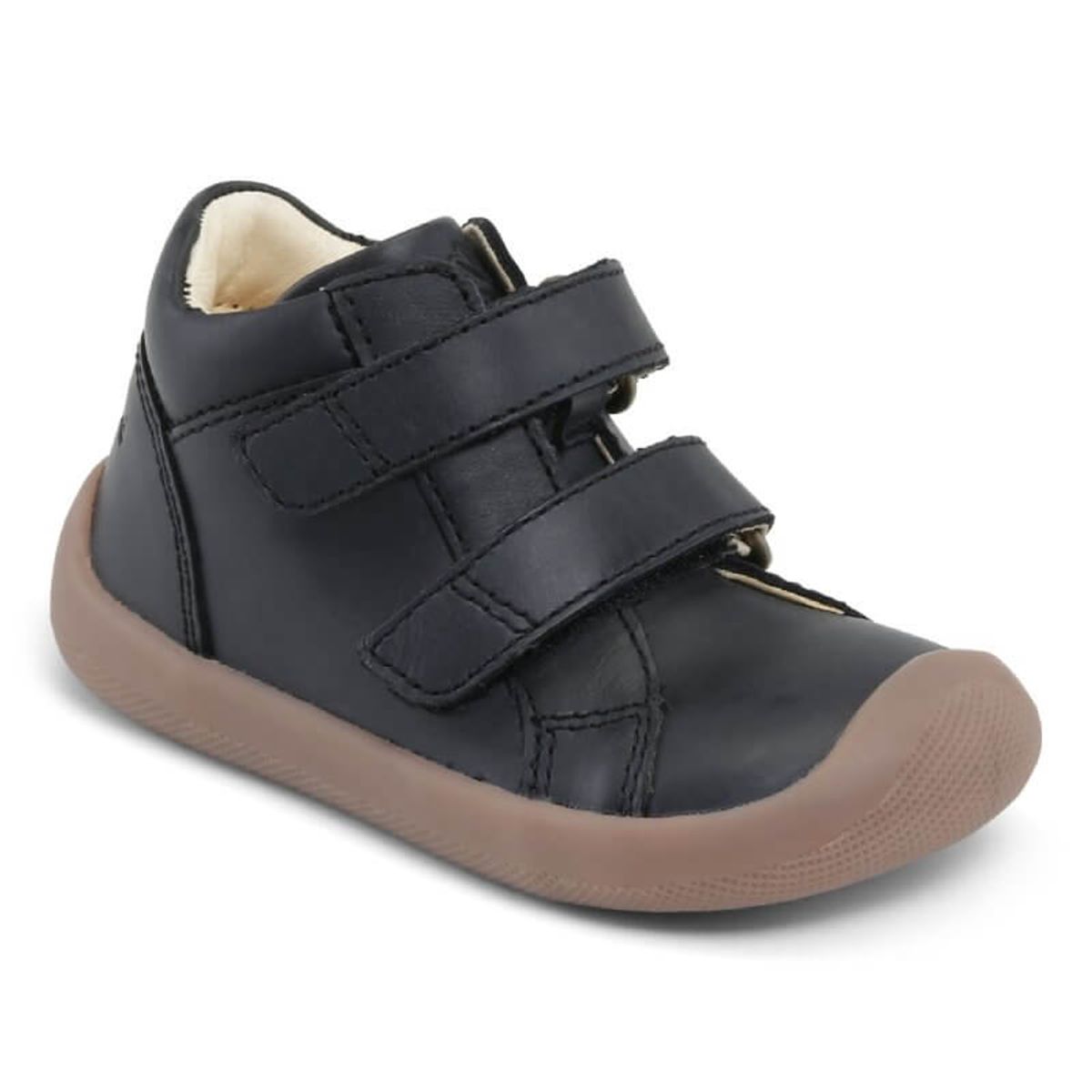 Bundgaard - Begyndersko The Walk Velcro - Black WS - 23