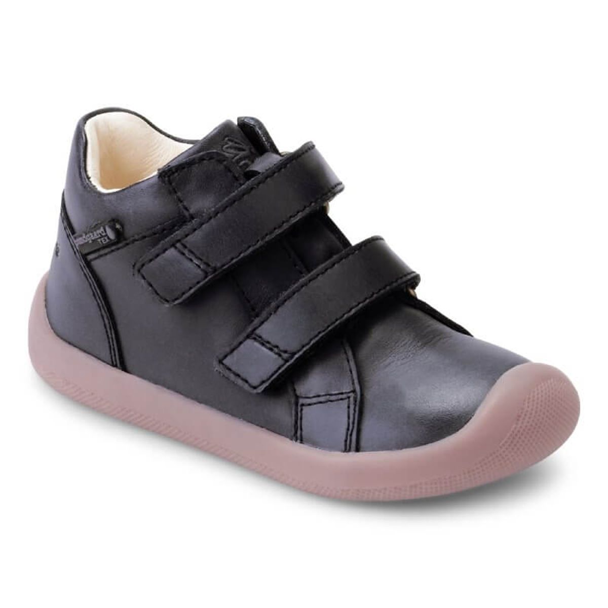 Bundgaard - Begyndersko The Walk Velcro Tex - Black WS - 22