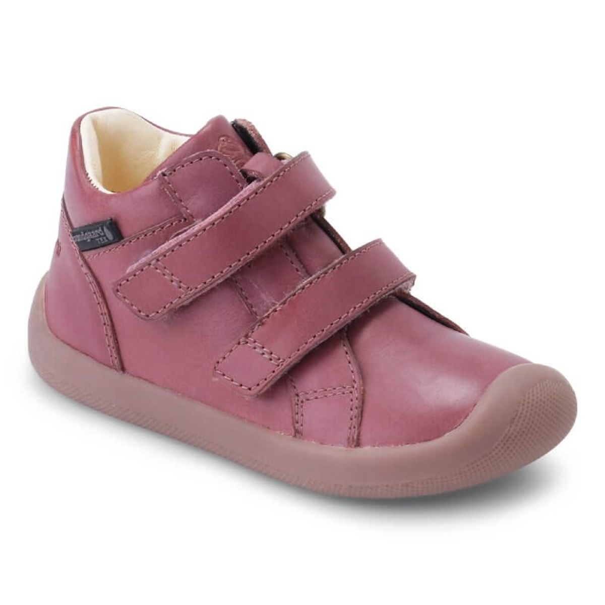 Bundgaard - Begyndersko The Walk Velcro Tex - Dark Rose WS - 23