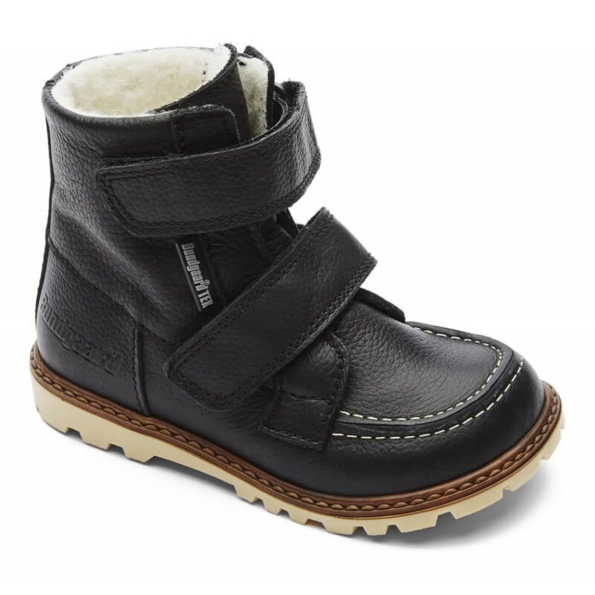 Bundgaard - Vinterstøvler Terry Strap TEX Velcro - Black M - 30