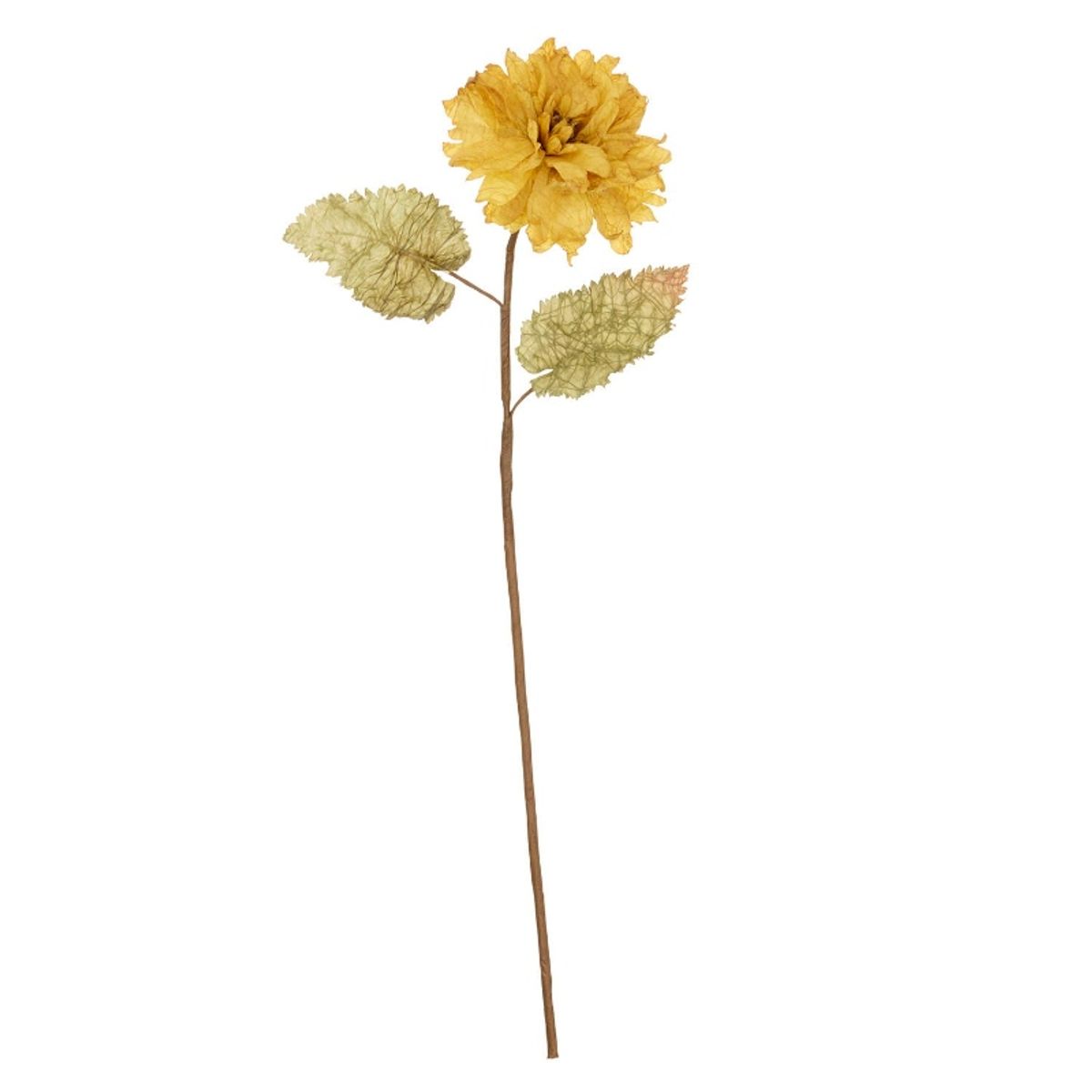 Bungalow Dahlia Alauna Flower - 70 cm - Ochre