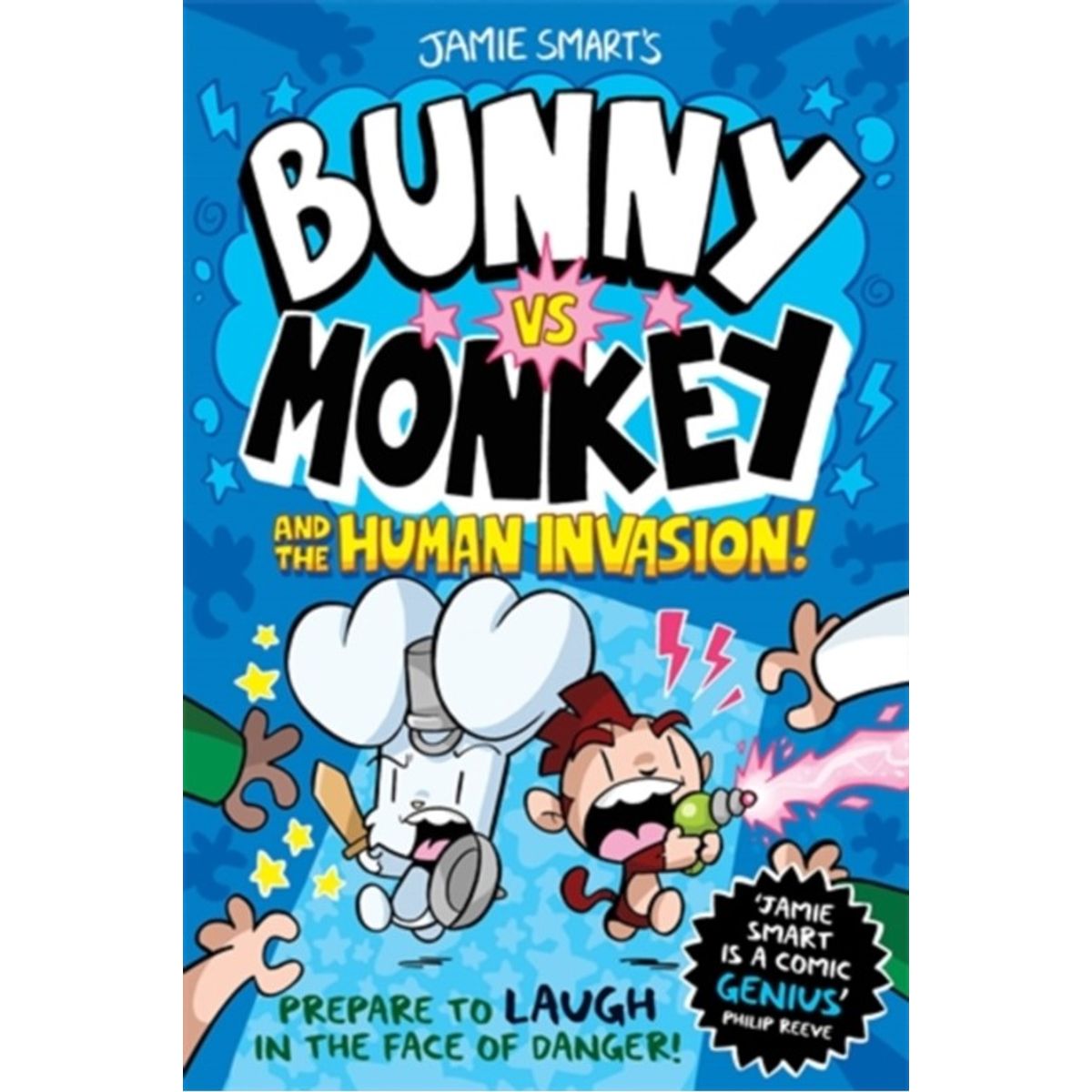 Bunny vs Monkey and the Human Invasion (a Phoenix Comic Book, from the million-selling Jamie Smart, Illustrator of the Year)