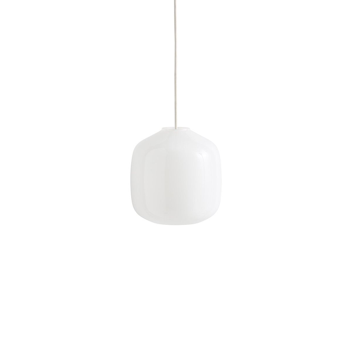 Buoy Glass Pendant, Ø 20 cm fra Hay (Clay White)