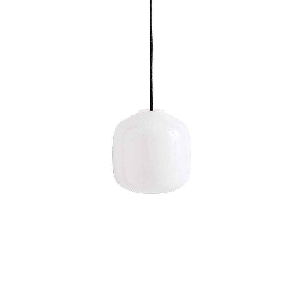 Buoy Glass Pendant, Ø 20 cm fra Hay (Soft Black)