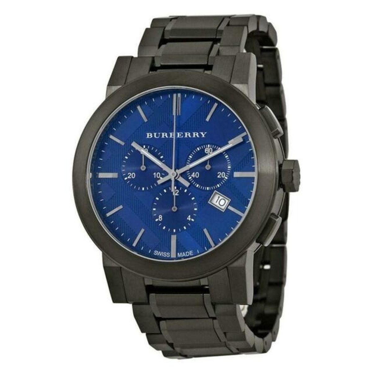 BURBERRY "The city" Black Ion Chronograph BU9365