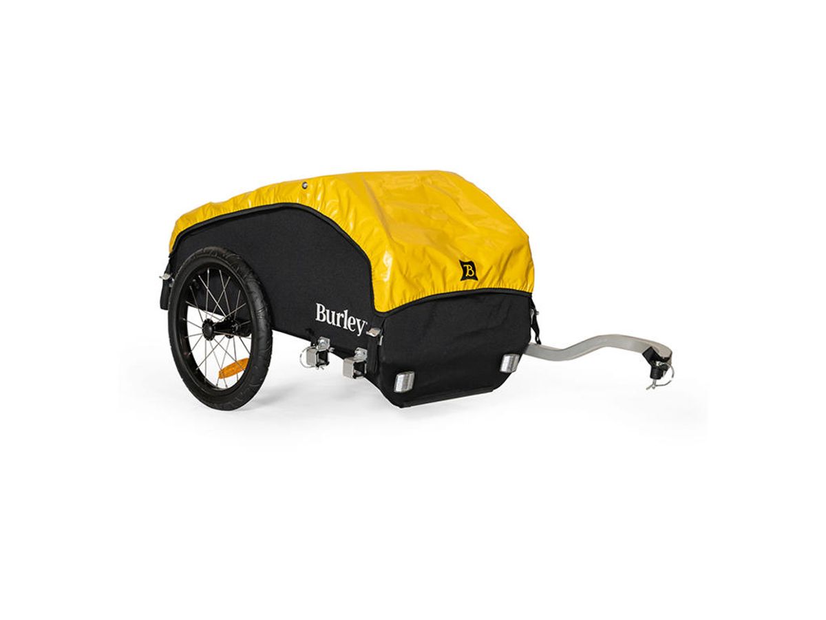 Burley Cargo Nomad - Cargo Cykeltrailer - Sort/Gul