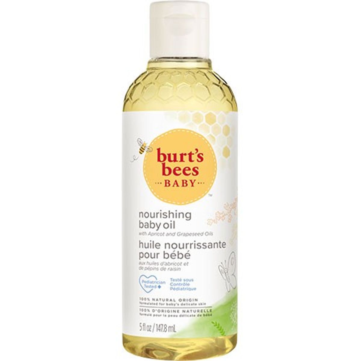 Burt's Bees Baby Bee Nourishing Baby Oil - 148 ml